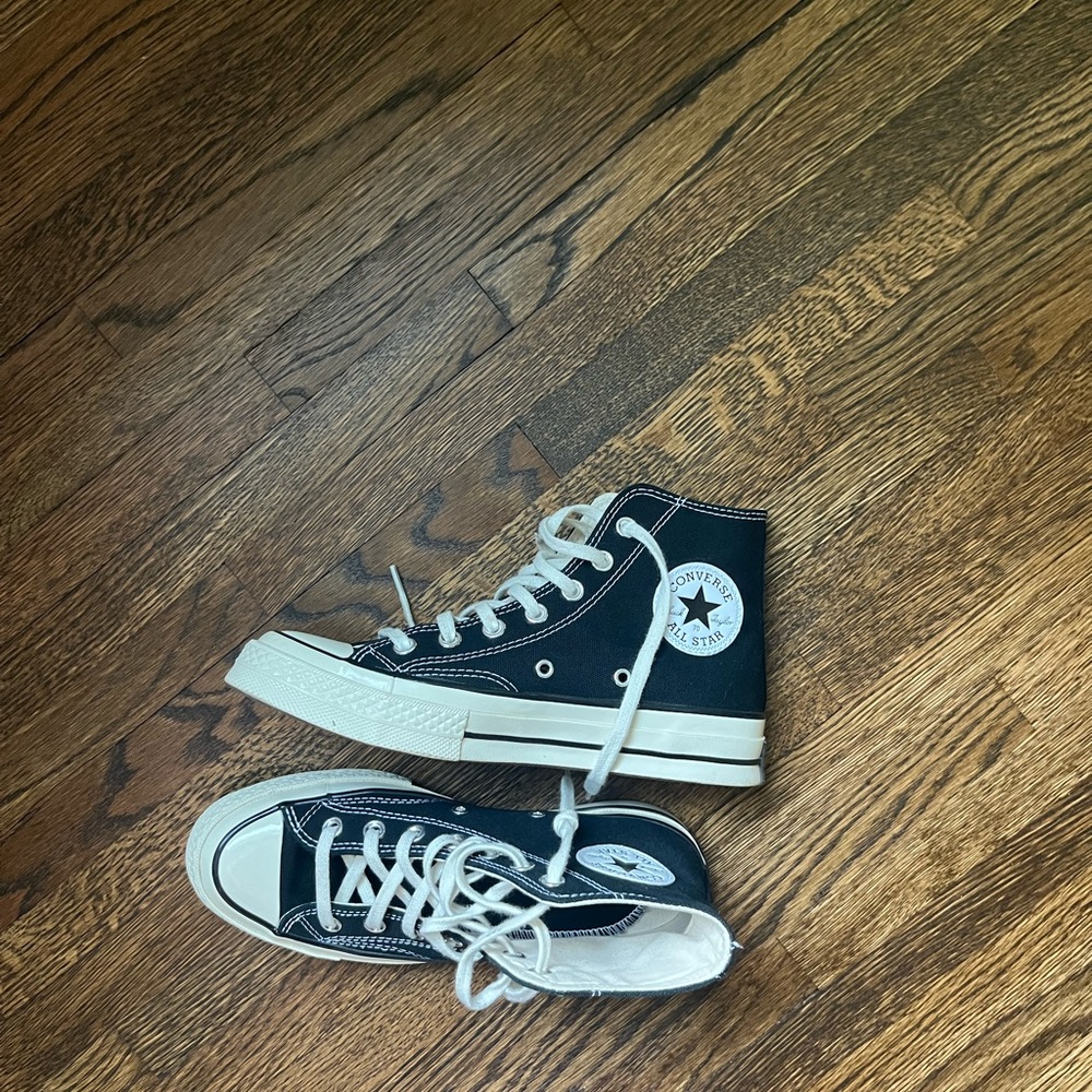 Converse Black High-Top Sneakers